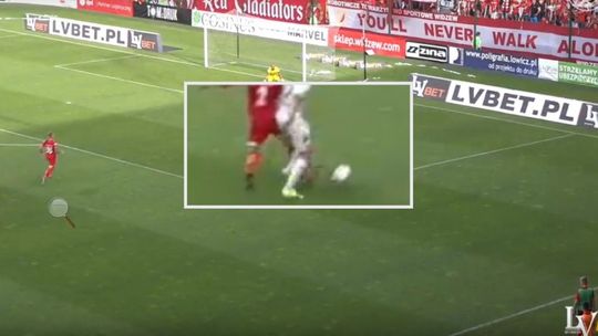 Widzew - Lechia: Dwie kontrowersje