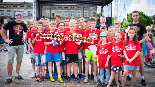 Widzewiacy pamiętali o najmłodszych