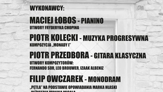  WIECZÓR BARDZO KAMERALNY NA ZAMKU W INOWŁODZU
