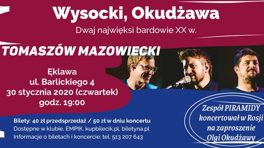 Wieczór z Wysockim i Okudżawą