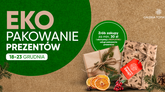 Wielka akcja EKO pakowania w Galerii Tomaszów!