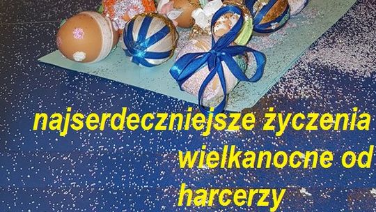 Wielkanocne życzenia od harcerzy Hufca Inowłódz