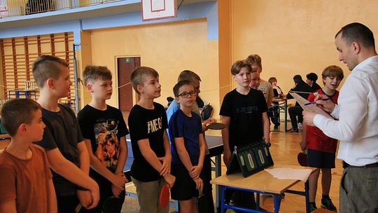Wielkanocny Gminny Turniej Tenisa Stołowego o Puchar Wójta Gminy Inowłódz