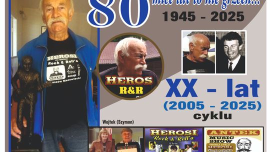 Wielki jubileusz – „Herosi Rock&Rolla” świętują razem z Antonim Malewskim i Elvisem Presleyem