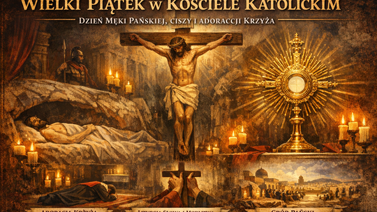 Wielki Piątek w Kościele katolickim – dzień Męki Pańskiej, ciszy i adoracji krzyża