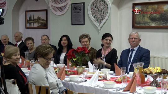 Wigilia seniorów w Stowarzyszeniu Emerytów, Rencistów i Inwalidów 