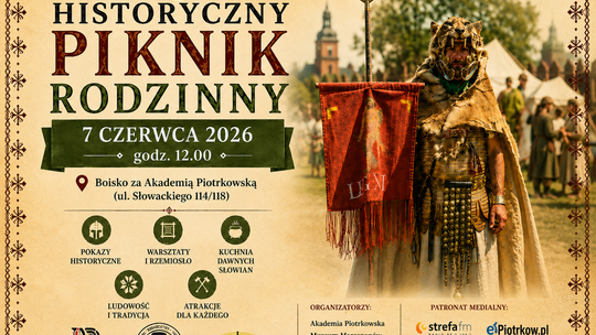Wikingowie, gladiatorzy i podpłomyki. Historyczny piknik rodzinny przy Akademii Piotrkowskiej