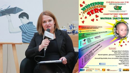 Wiosenne przebudzenie serc - charytatywny koncert dla Wojtusia Zarzyckiego