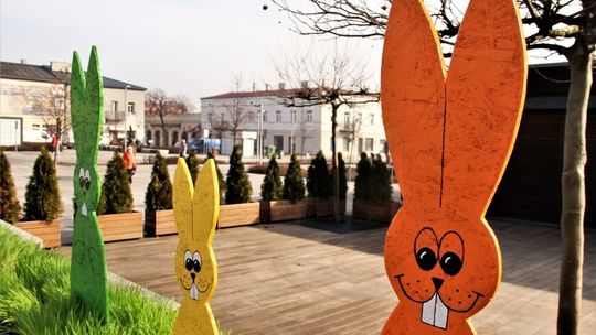 Wiosennie i świątecznie na Placu Kościuszki 