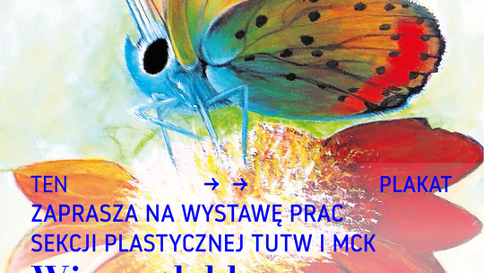 Wiosna lekka jak motyle – wystawa w MCK Browarna