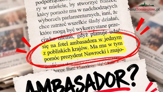 Witko ambasadorem? Tomaszowska dyplomacja, czyli jak z lekcji angielskiego zrobić międzynarodową sensację