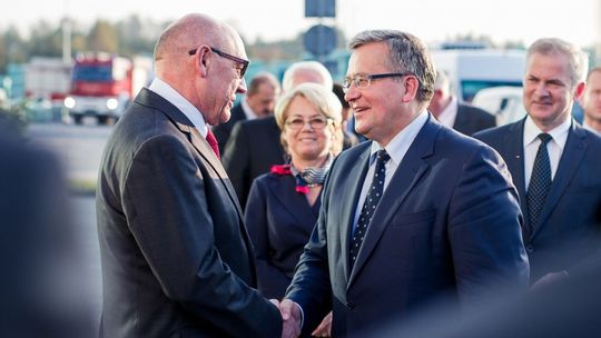 Wizyta Prezydenta Rzeczypospolitej Polskiej Bronisława Komorowskiego w Ceramice Paradyż Sp. z o.o. w Tomaszowie Mazowieckim