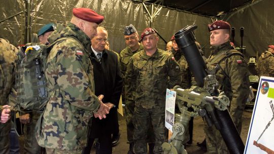 Wizyta sekretarza stanu w Ministerstwie Obrony Narodowej Czesława Mroczka