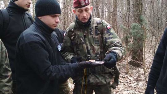 Wojskowy dzień szkoleniowy kadetów.