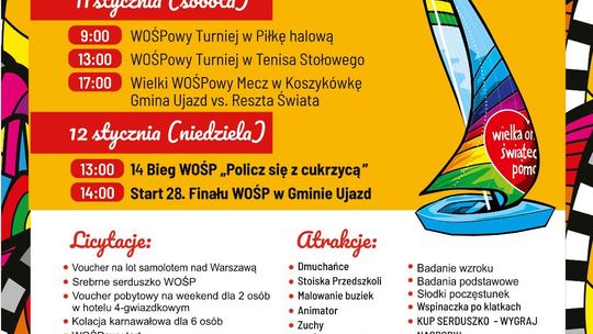WOŚP zagra także w Ujeździe