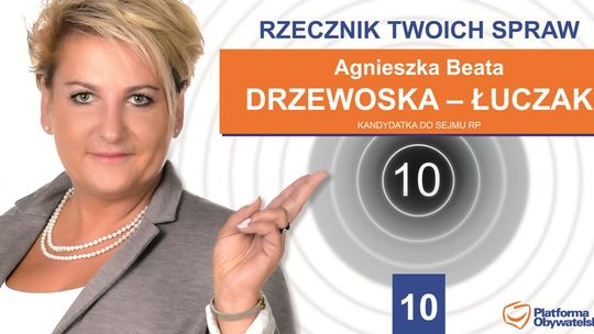 Wspierają Agnieszkę Drzewoską Łuczak