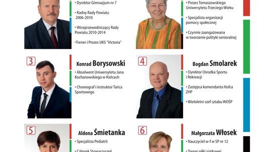 Wszyscy Razem do Rady Powiatu Tomaszowskiego - okręg numer 3