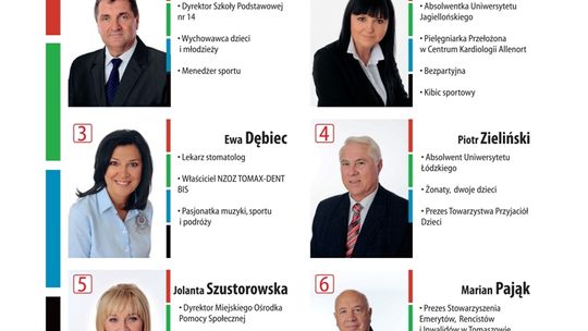 Wszyscy Razem do Rady Powiatu Tomaszowskiego - okręg numer 4