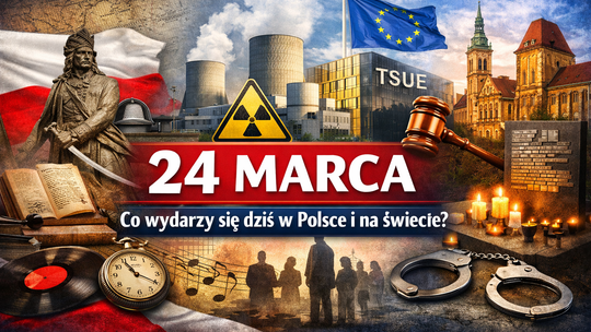 Wtorek, 24 marca – najważniejsze wydarzenia w Polsce i na świecie. Rząd, TSUE i ważne rocznice