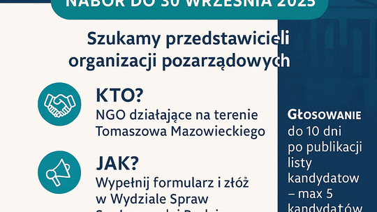 Wybory do VII kadencji Miejskiej Rady Działalności Pożytku Publicznego