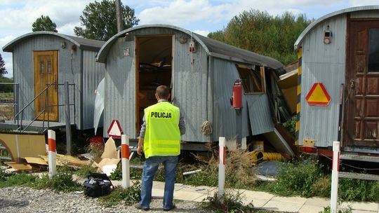 Wybuch gazu i śmierć dozorcy