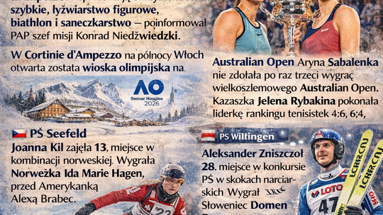 Wydarzenia sportowe w skrócie, sobota 31 stycznia