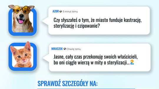 Wykastrują za darmo