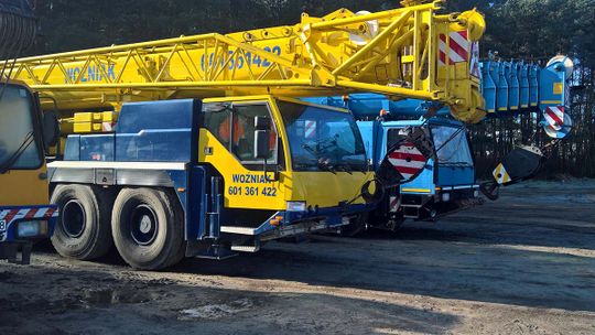 Wynajem dźwigu - doskonała oferta dla firm