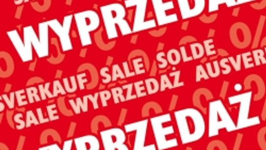 Wyprzedaże -  łap okazje z głową
