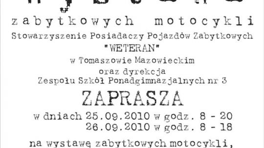 Wystawa starych motocykli