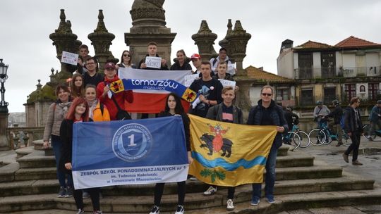 Wzmacnianie kluczowych kompetencji uczniów ZSP nr 1 podczas wyjazdu do Portugalii