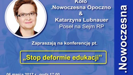 Z posłanką Lubnauer o edukacji