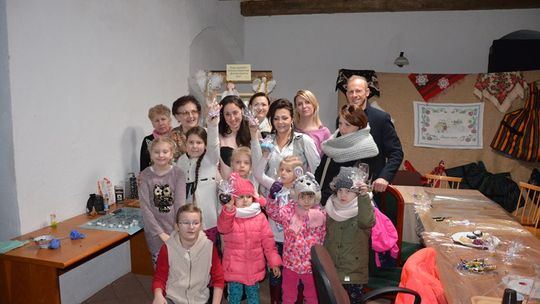Zabawa z mydełkiem na Zamku w Inowłodzu