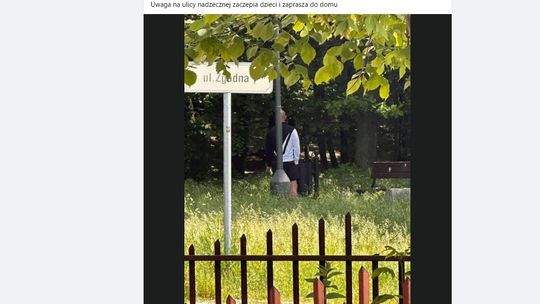 Zaczepek domniemanego pedofila z ulicy Zgodnej nikt nie zgłaszał