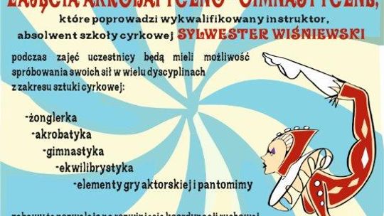 Zajęcia akrobatyczno - gimnastyczne w MOK -u