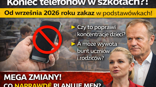 Zakaz telefonów w szkołach od 2026. MEN przyspiesza decyzję po rozmowie z Tuskiem