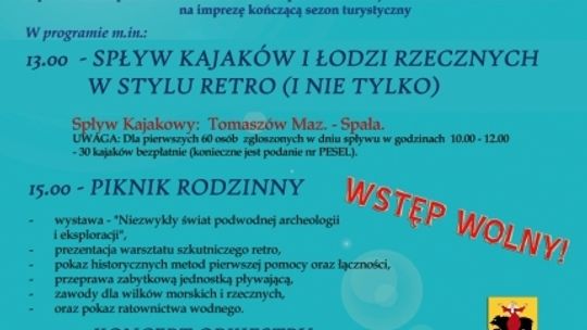 Zakończą sezon turystyczny
