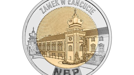 „Zamek w Łańcucie” nowa moneta okolicznościowa NBP