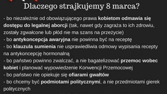 Zamiast gotować będą protestować