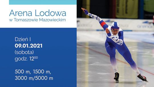 Zapraszamy do ogadania transmisji z Międzynarodowych Otwartych Zawodów Łyżwiarskich