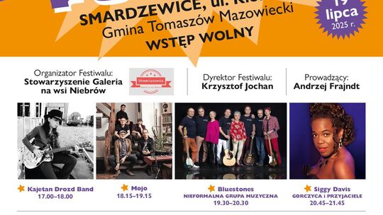 Zapraszamy na 2️⃣ Niebrów Blues Festiwal, Zapraszamy na 2️⃣ Niebrów Blues Festiwal,