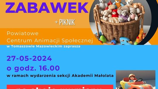 ZAPRASZAMY na akcję wymiany używanych zabawek.