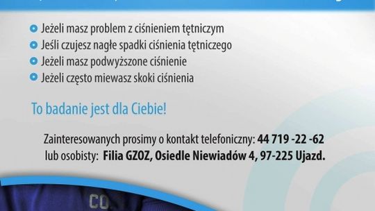 Zapraszamy na bezpłatne badania