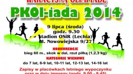 Zapraszamy na dziecięcą Olimpiadę!