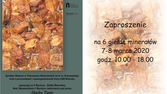 Zapraszamy na Giełdę Minerałów