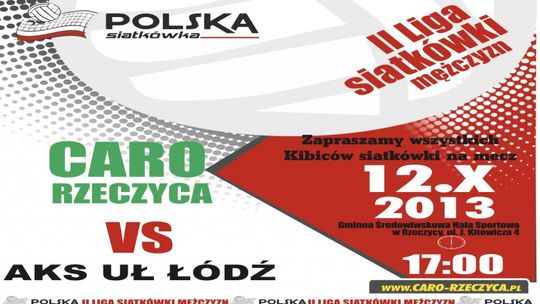 Zapraszamy na kolejny mecz Caro Rzeczyca