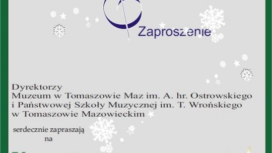 Zapraszamy na koncert Bożonarodzeniowy