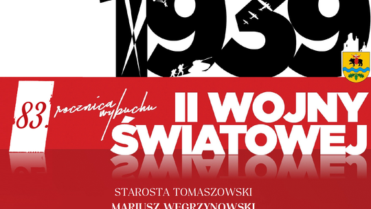 Zapraszamy na obchody 83. rocznicy wybuchu II wojny światowej