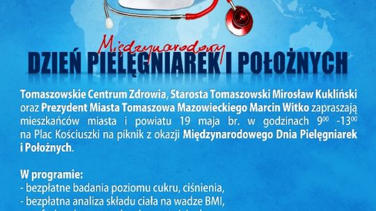 Zapraszamy na Piknik z okazji Dnia Pielęgniarki