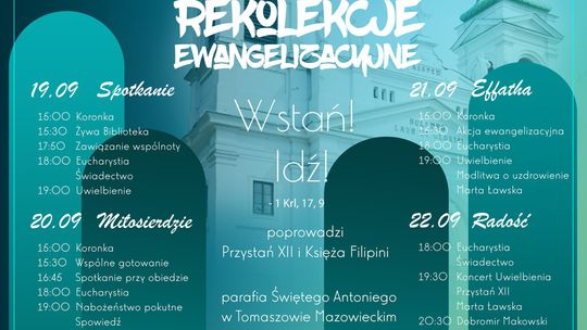Zapraszamy na rekolekcje 